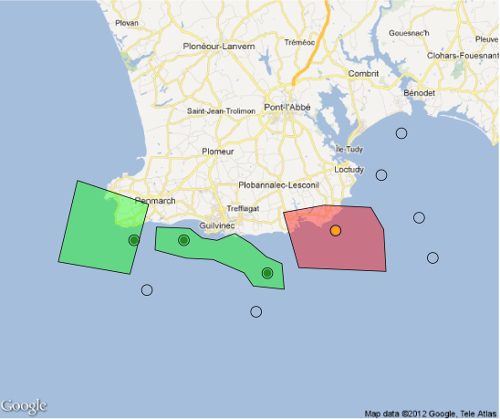 Spatial joint between points and polygons using R-software